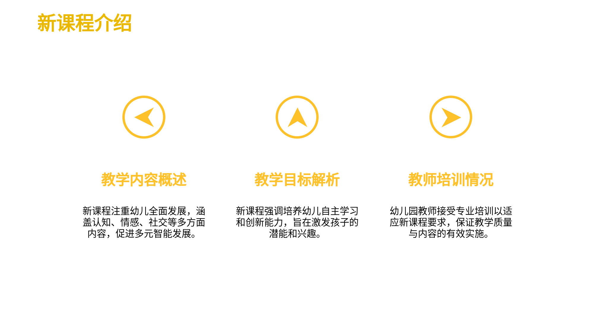 幼儿园家长会PPT｜安全·教育·新课程
