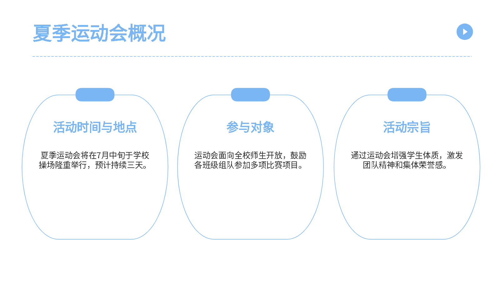 AI一鍵生成夏季運(yùn)動(dòng)會(huì)智能PPT