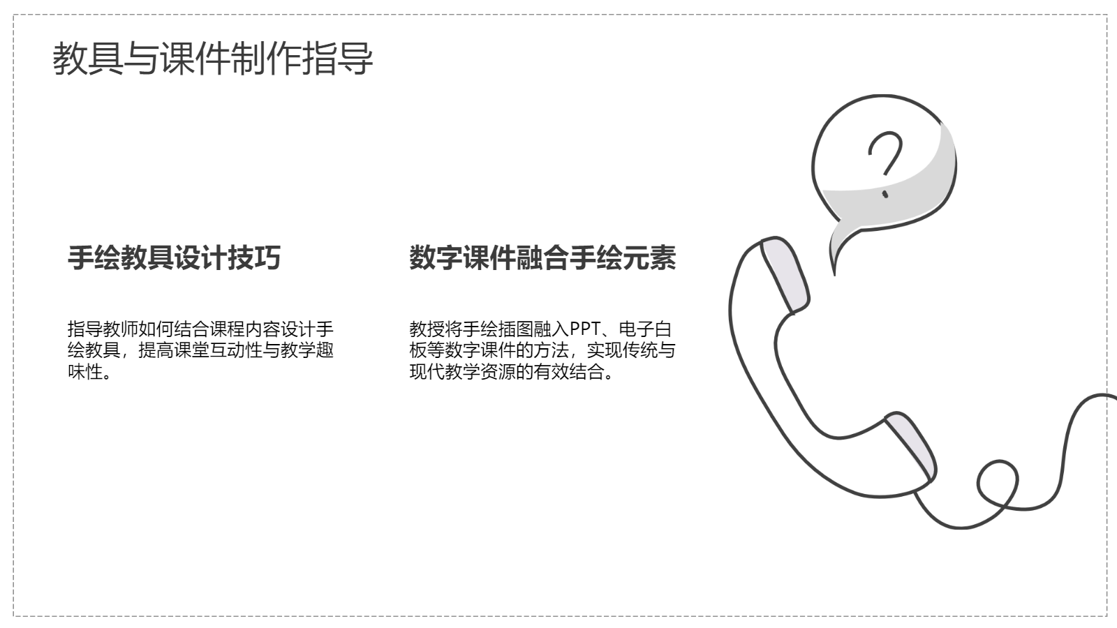 AI生成手绘教学PPT