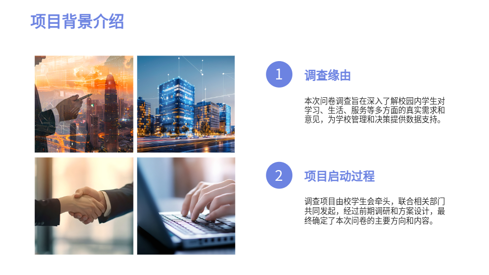 AI生成校园问卷PPT
