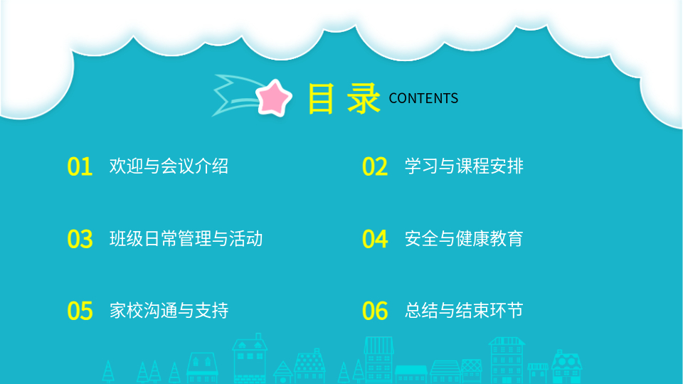 AI一键家长会PPT