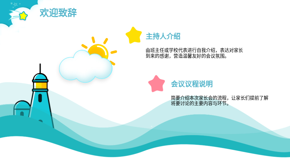 AI一键家长会PPT