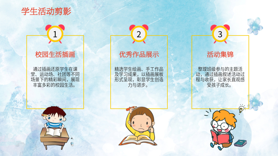 AI一鍵生成插畫(huà)風(fēng)班會(huì)PPT