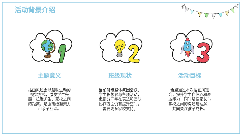 AI一鍵生成插畫風班會PPT