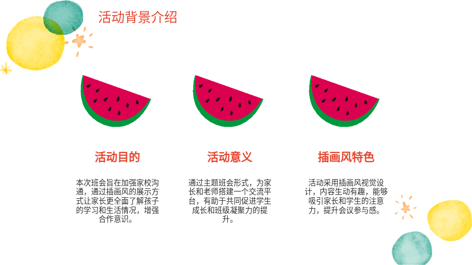 AI一鍵生成插畫(huà)風(fēng)班會(huì)PPT