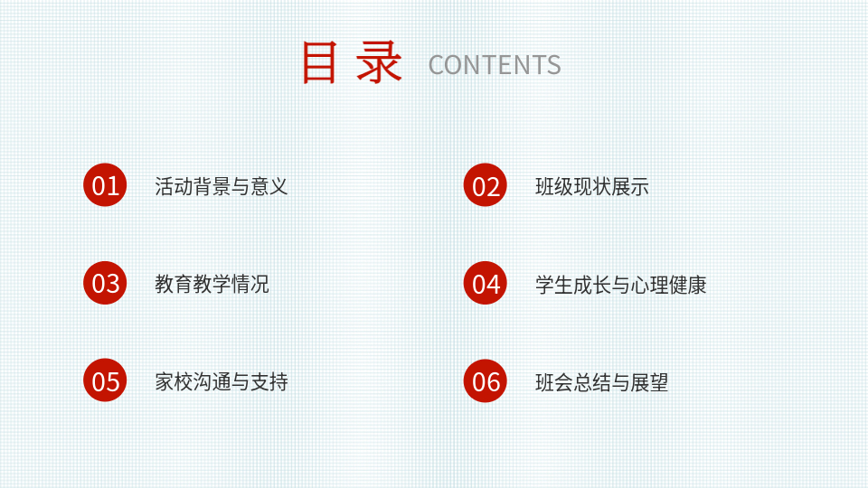 一鍵卡通家長會PPT生成