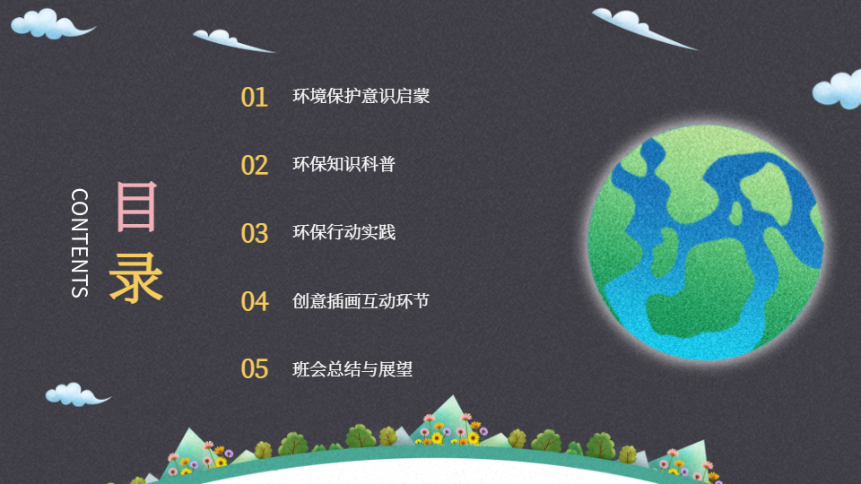 AI一键生成PPT环保班会