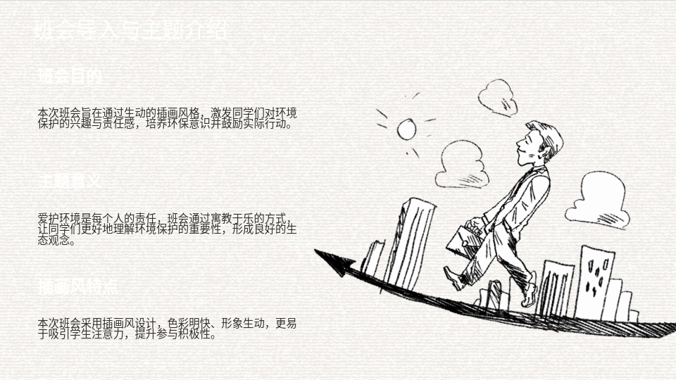 AI一键生成PPT环保班会