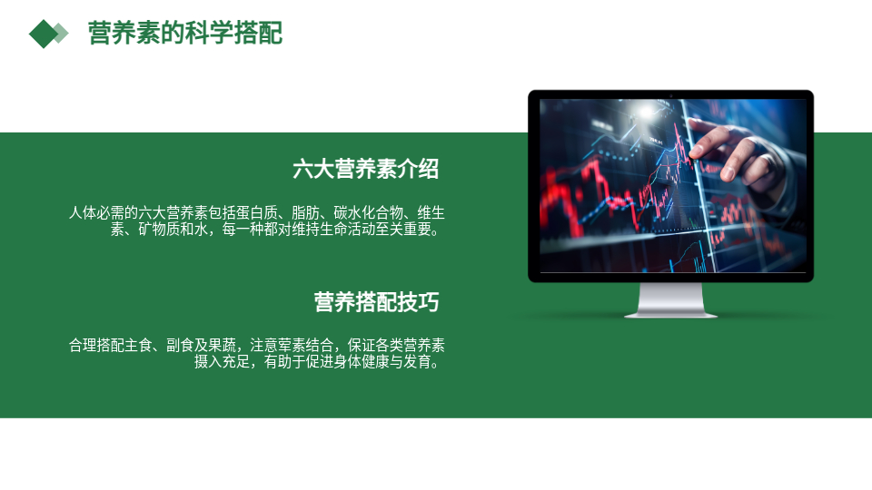 AI一键生成健康饮食PPT