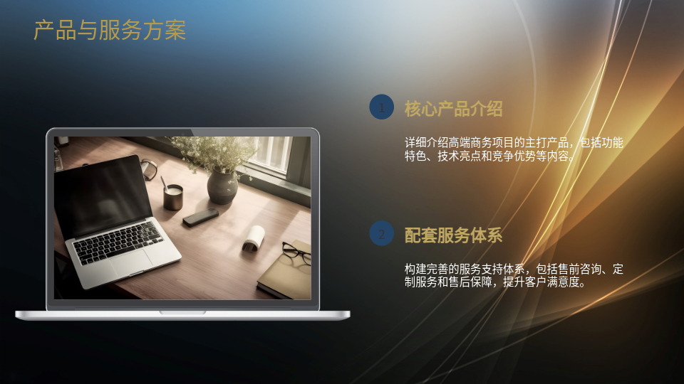 AI一键生成商务策划PPT‌