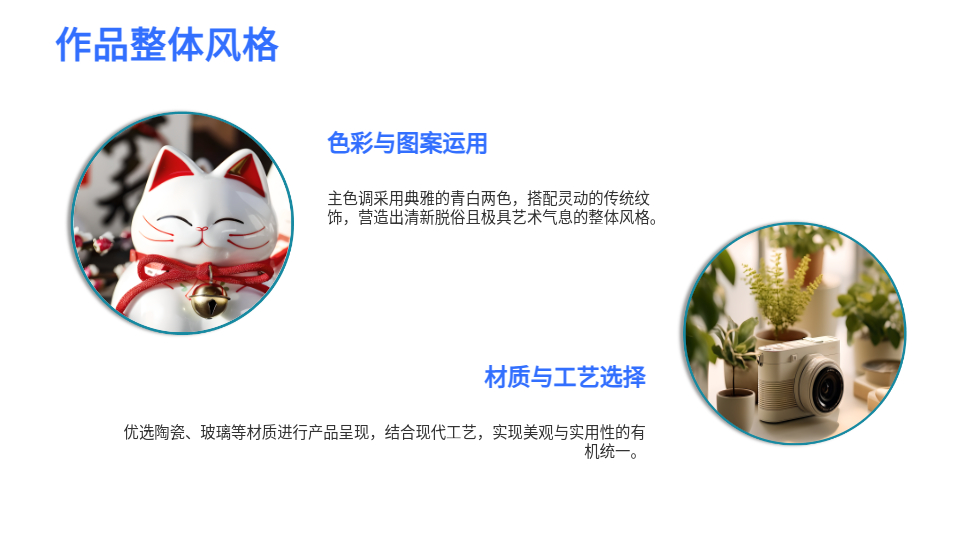 AI一键生成青花瓷PPT