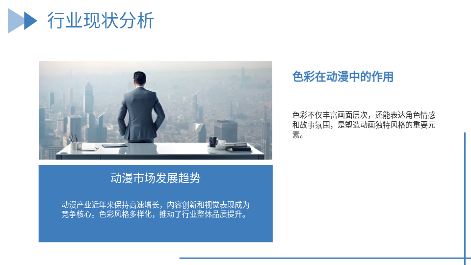 AI一鍵生成動漫配色PPT