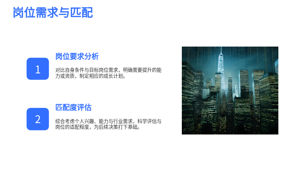 AI一鍵生成學(xué)生職業(yè)規(guī)劃PPT