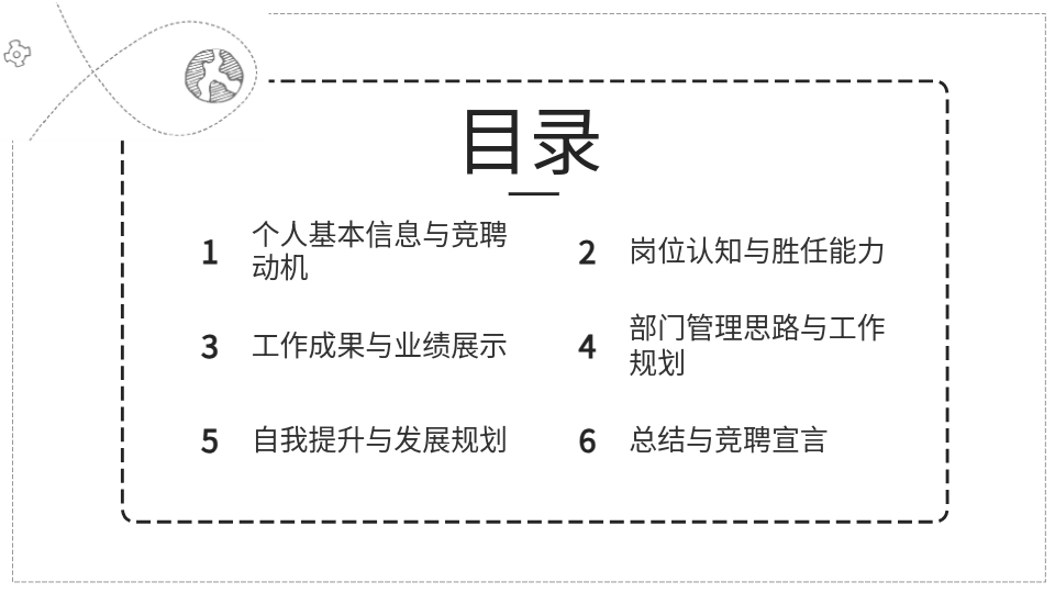 AI一键生成集团公司竞聘模板PPT