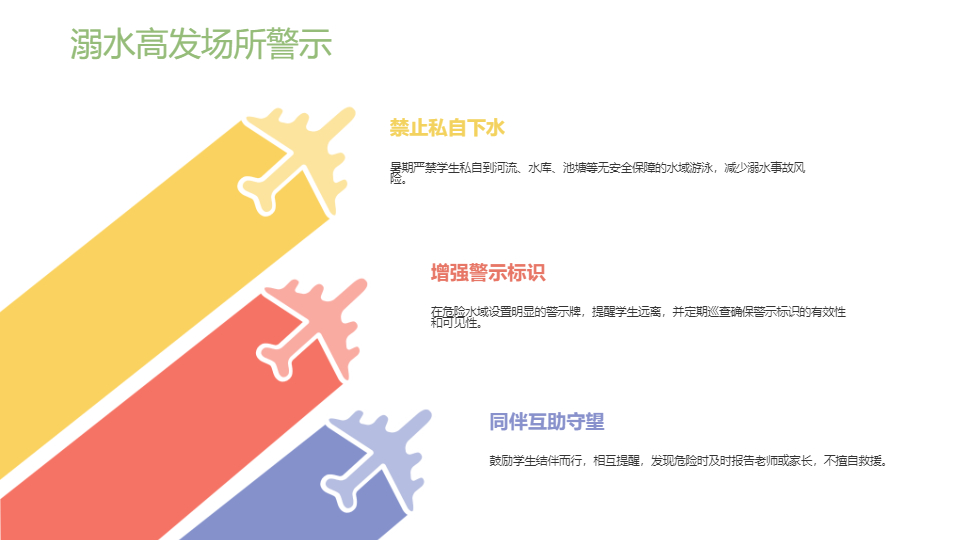 AI一鍵生成中小學(xué)暑期安全卡通PPT