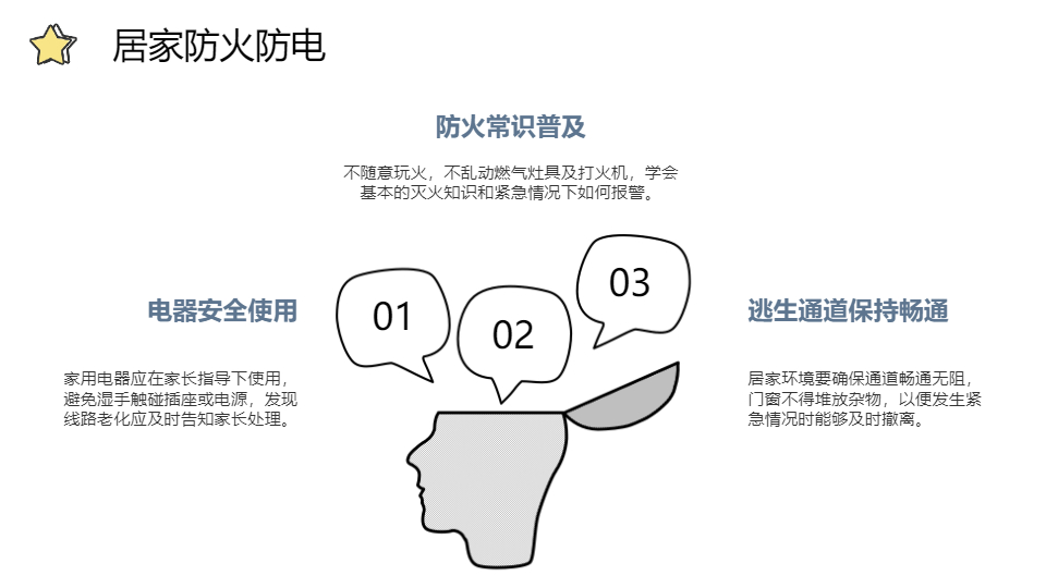 AI一鍵生成清新花朵暑期安全PPT