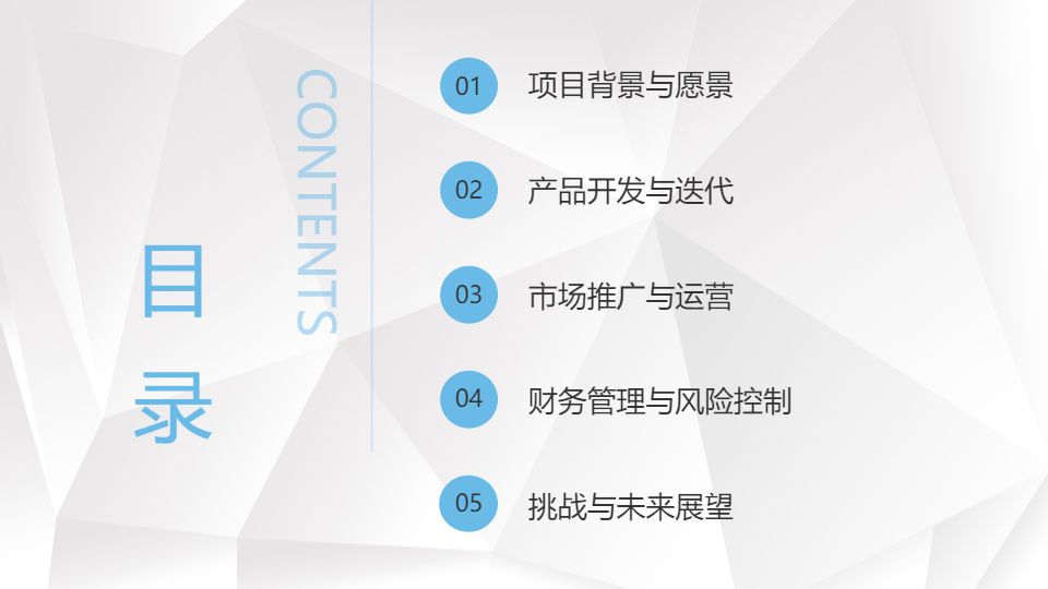 AI一鍵生成創(chuàng)業(yè)項目工作總結(jié)PPT