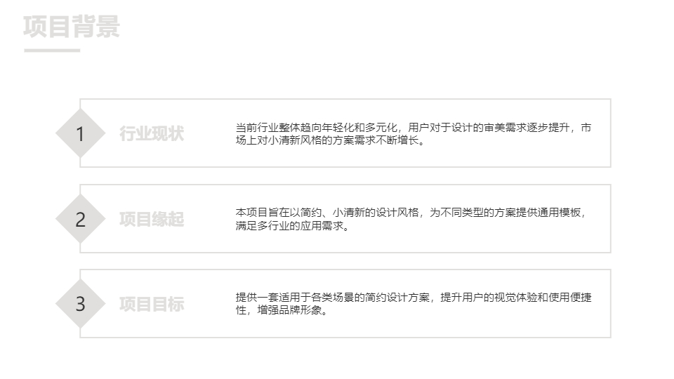 AI一鍵生成簡約通用方案計劃PPT