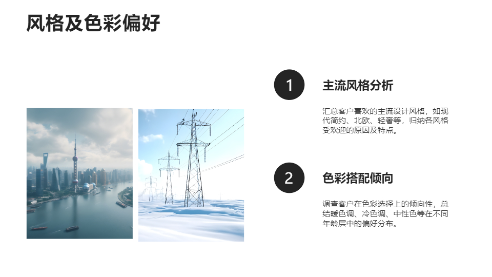AI一鍵生成室內(nèi)設(shè)計客戶分析報告PPT