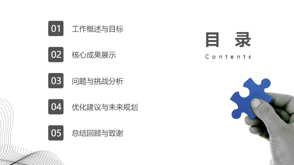AI一鍵生成極簡(jiǎn)工作匯報(bào)總結(jié)模板PPT