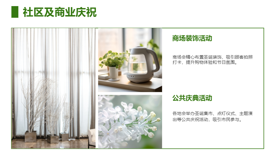 AI一键生成圣诞节节日模板PPT