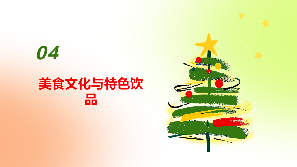 AI一键生成圣诞节节日模板PPT