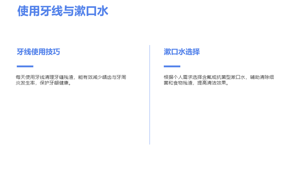 AI一鍵生成醫(yī)療口腔健康ppt