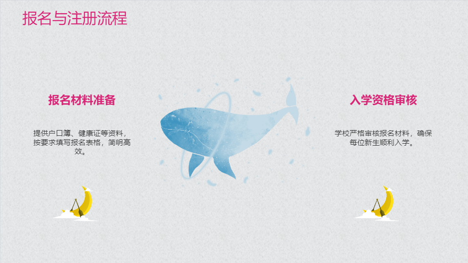 AI一键生成新生入学准备PPT