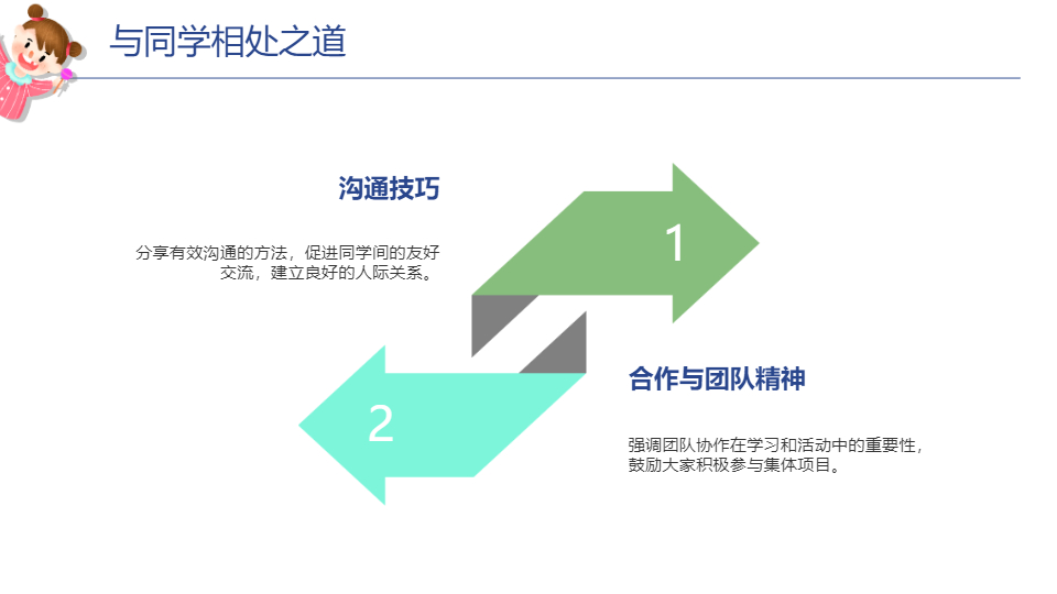 AI一键生成新同学开学第一课PPT
