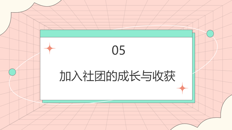 ‌AI一键生成社团招新学校生活PPT