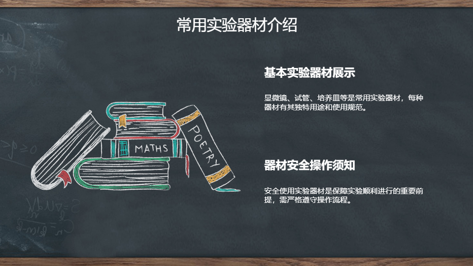 AI一键生成生物学科开学第一课PPT