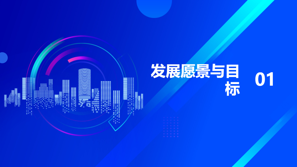 AI一键生成城市现代化区域规划PPT