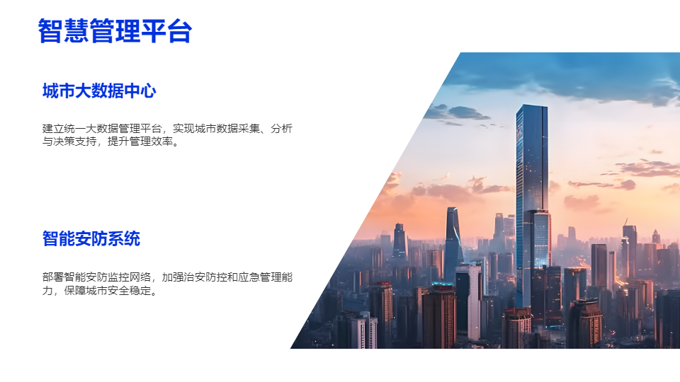 AI一键生成城市现代化区域规划PPT