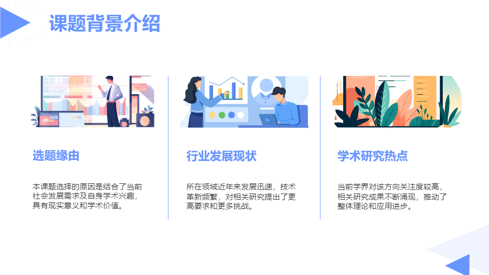 AI一键生成毕业答辩毕业季模板PPT
