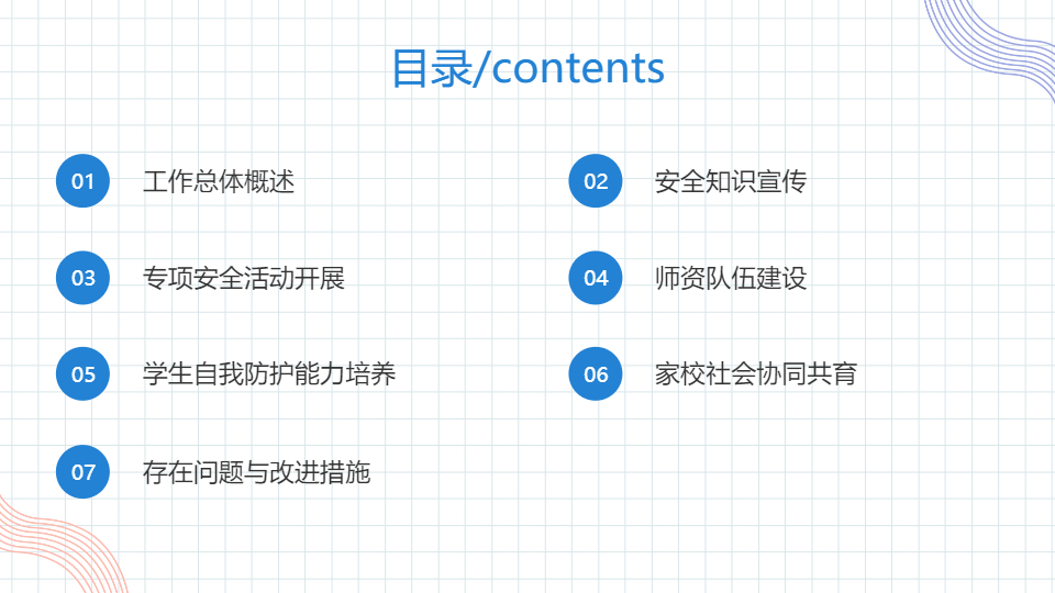 AI一键生成社会安全教育工作汇报PPT