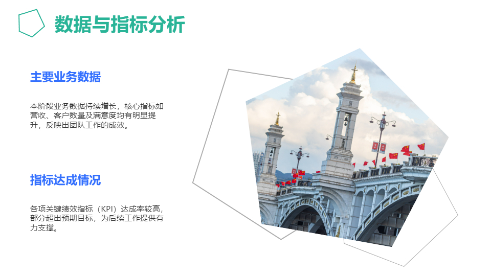 AI一键生成简约商务风工作汇报PPT