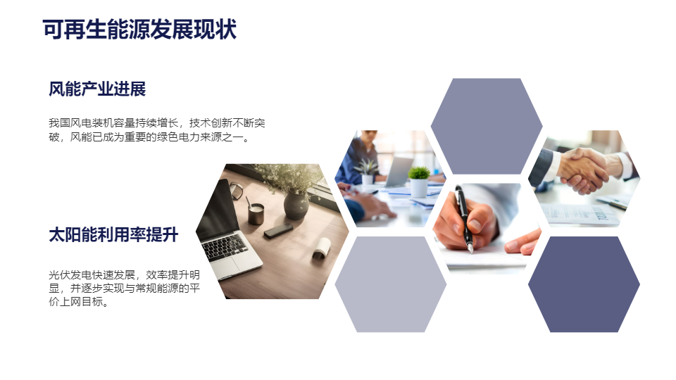 AI一鍵生成國家環(huán)保電力能源PPT