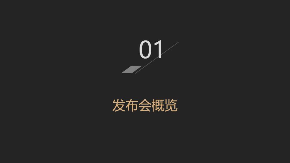 AI一鍵生成極簡風產品發(fā)布會PPT