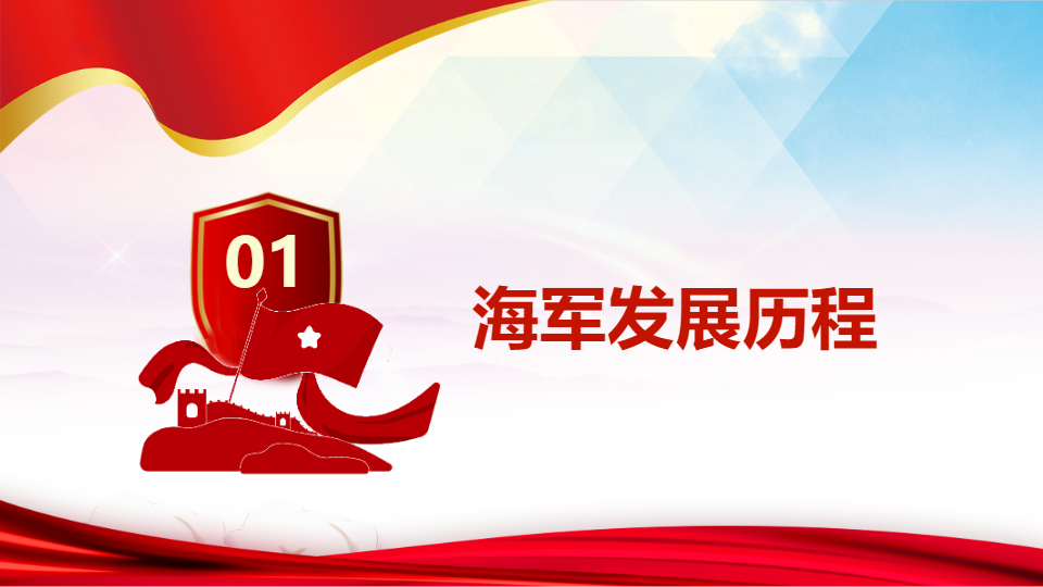 AI一鍵生成慶祝海軍周年慶PPT