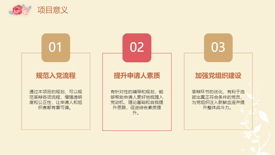 AI一鍵生成入黨答辯項(xiàng)目規(guī)劃PPT