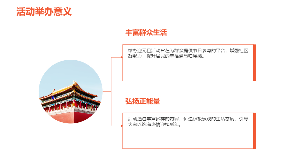 AI一鍵生成迎元旦活動模板PPT