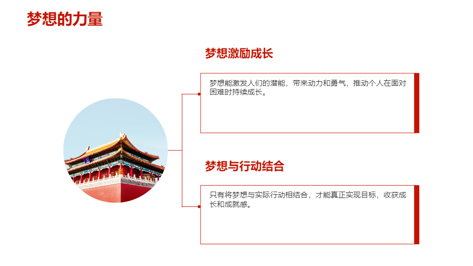 AI一鍵生成不忘初心逐夢前行PPT