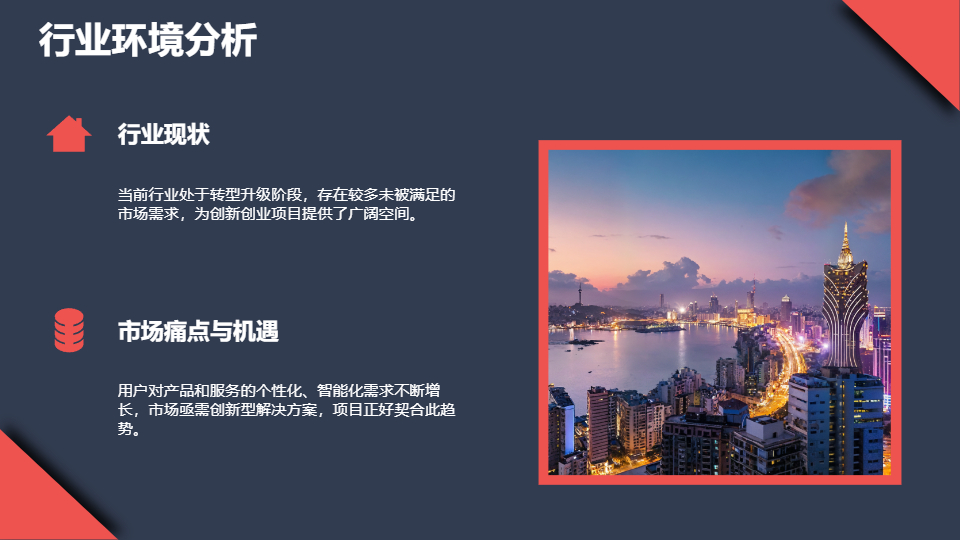 AI一键生成创新创业项目介绍PPT
