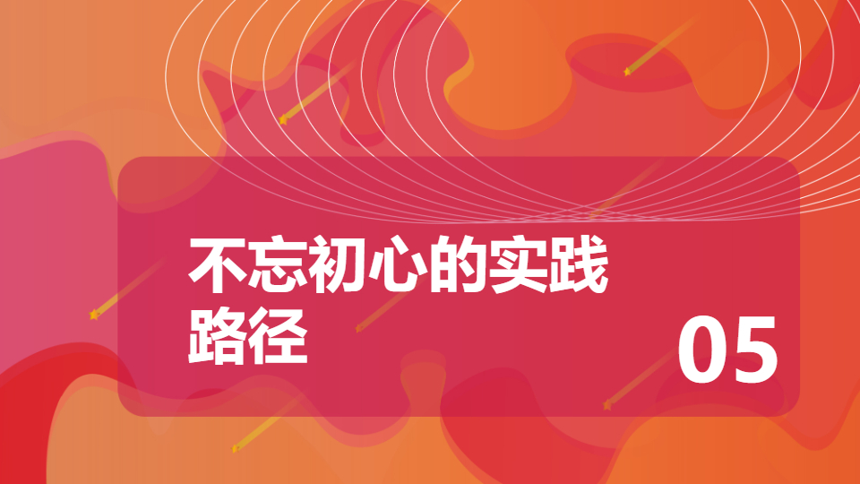 AI一鍵生成不忘初心逐夢前行PPT