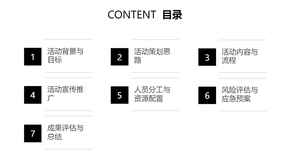 AI一鍵生成項(xiàng)目活動(dòng)策劃方案PPT