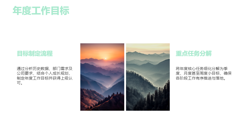 AI一鍵生成工作述職報(bào)告模板PPT