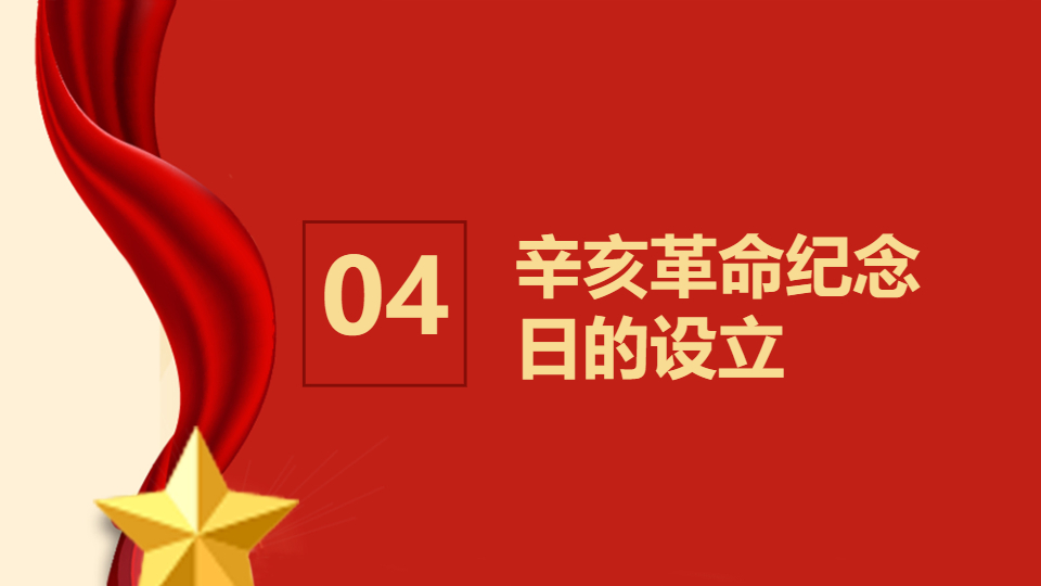 AI一鍵生成辛亥革命紀念日PPT