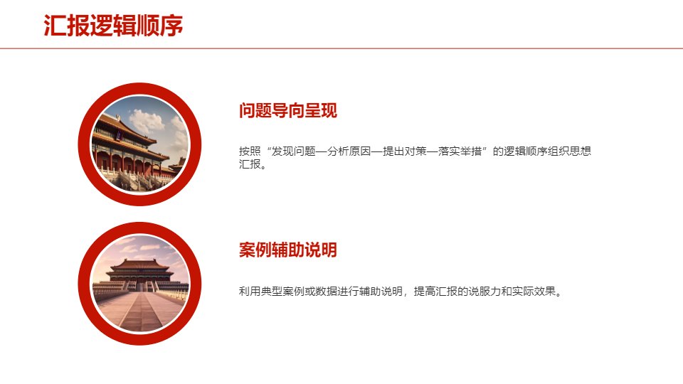 AI一键生成政府会议标准的思想汇报PPT