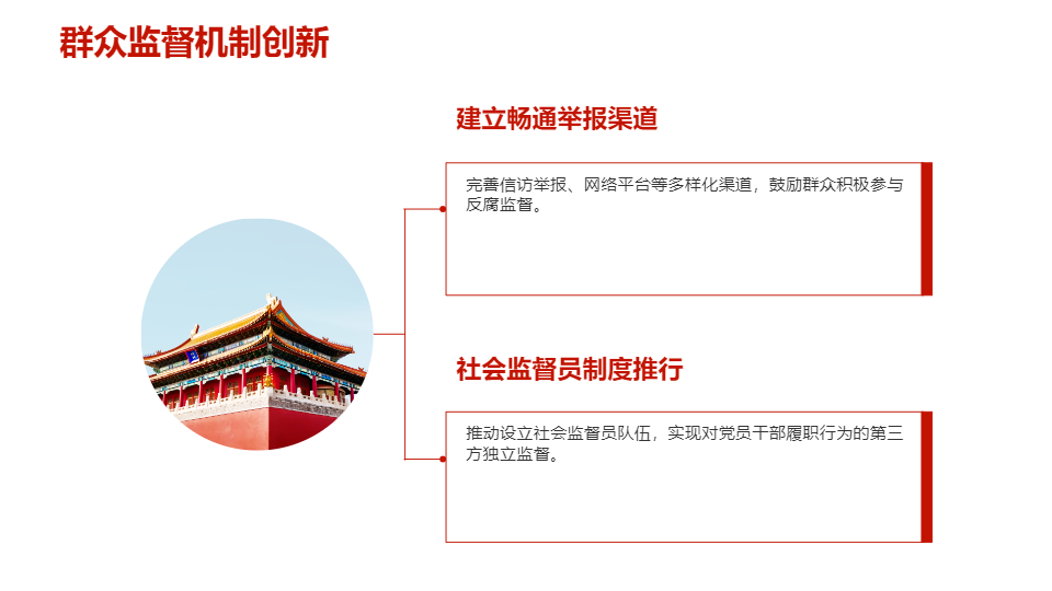 AI一键生成党政风廉政思想宣传PPT