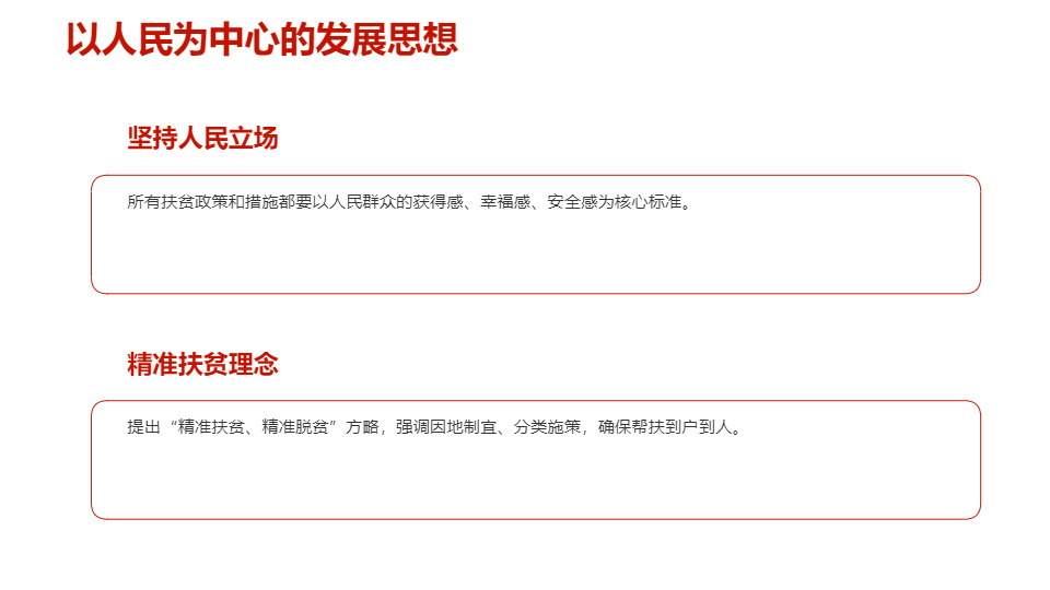 AI一键生成脱贫攻坚座谈讲话精神解读PPT